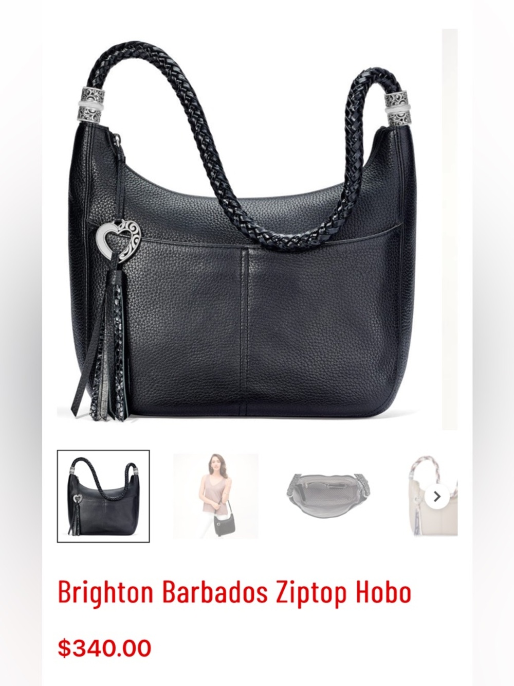 Brighton | ✨Vintage ✨ Hobo Shoulder Bag + Wallet Bundle - Picture 2 of 7